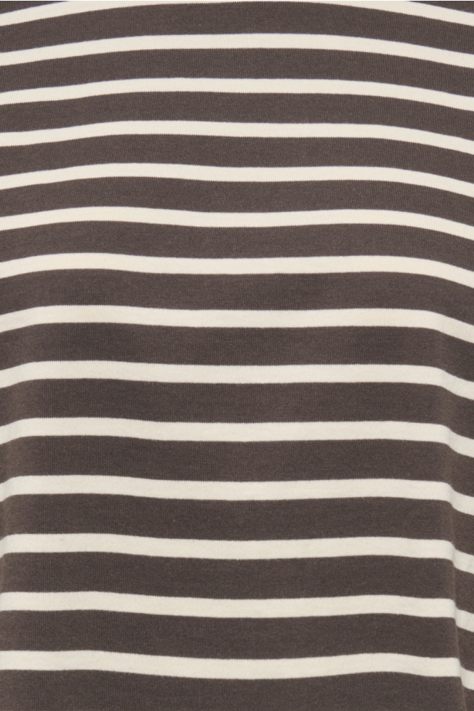 Only bruine dames t-shirt | Kleurstaal
