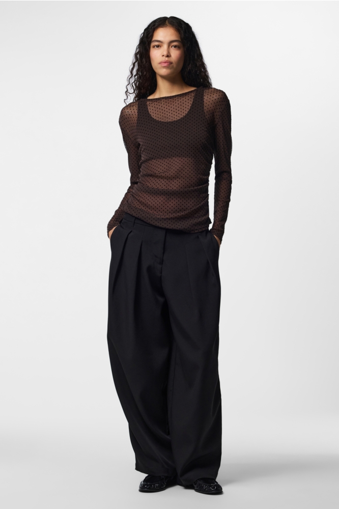Pieces bruine dames top | Model