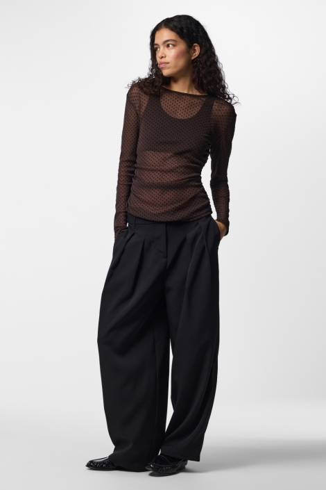Pieces bruine dames top | Model