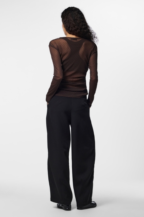 Pieces bruine dames top | Model