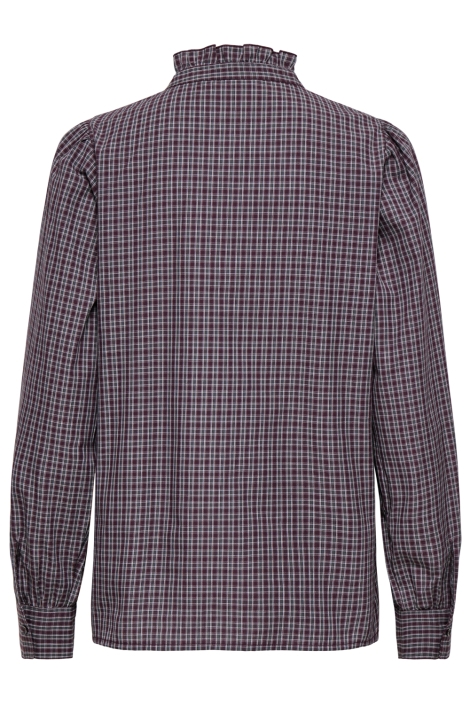 Only bordeaux dames blouse | Achteraanzicht
