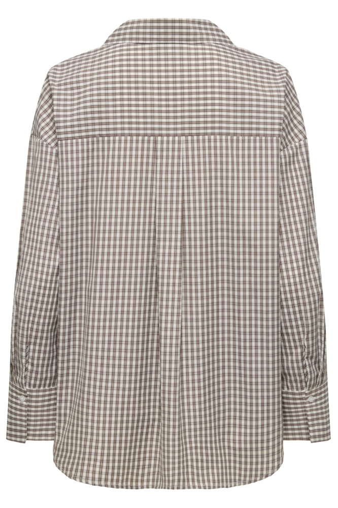Only beige dames blouse | Achteraanzicht