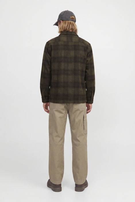 Jack & Jones groene heren overhemd | Model