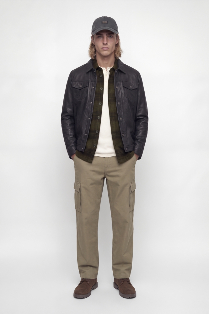 Jack & Jones groene heren overhemd | Model