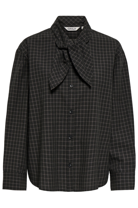 Only zwarte dames blouse | Vooraanzicht