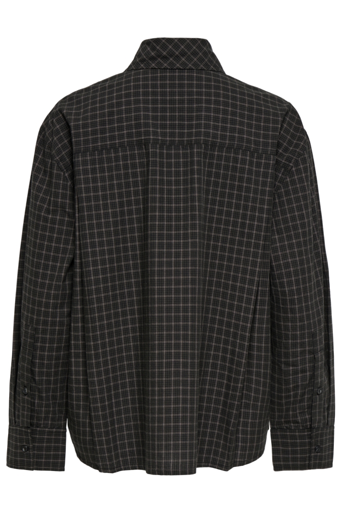 Only zwarte dames blouse | Achteraanzicht