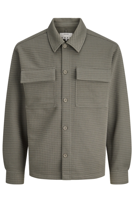 Jack & Jones groene heren overhemd | Vooraanzicht