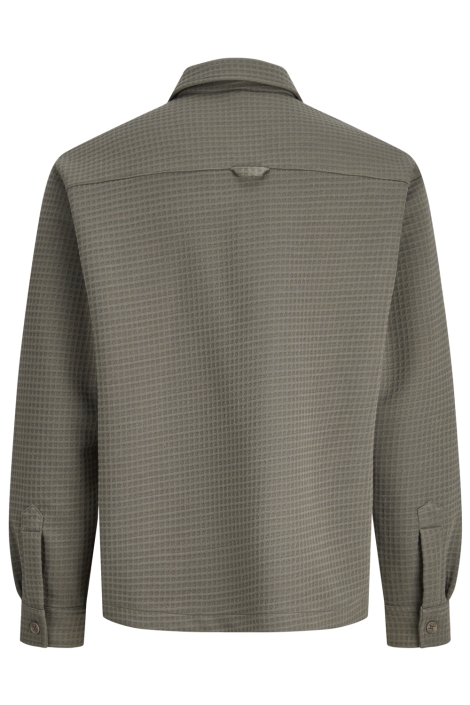 Jack & Jones groene heren overhemd | Achteraanzicht