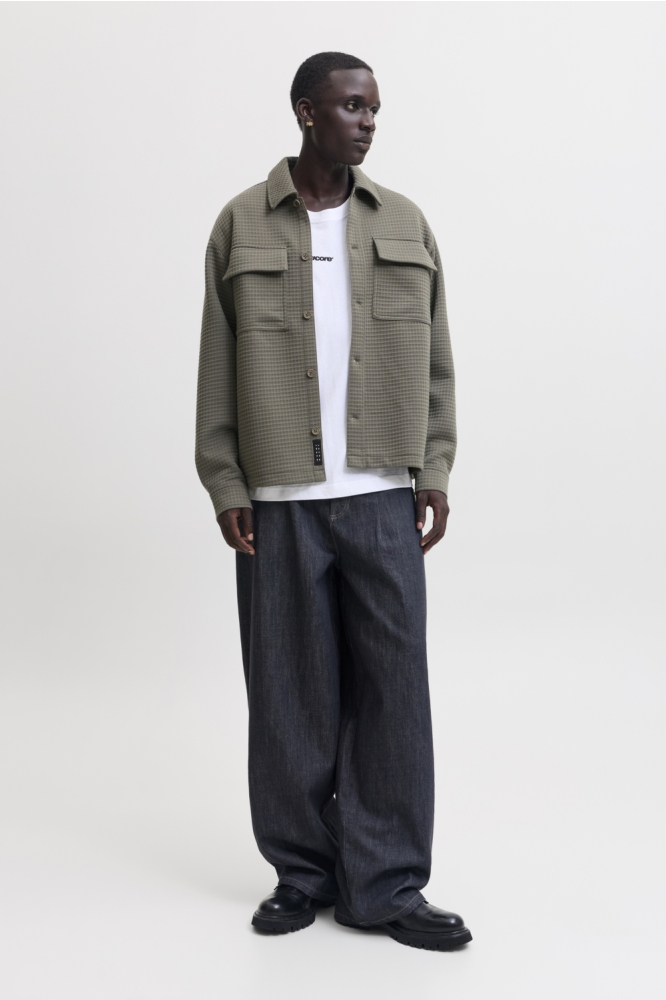 Jack & Jones groene heren overhemd | Model