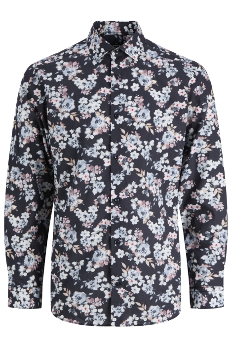 Jack & Jones blauwe heren overhemd | Vooraanzicht