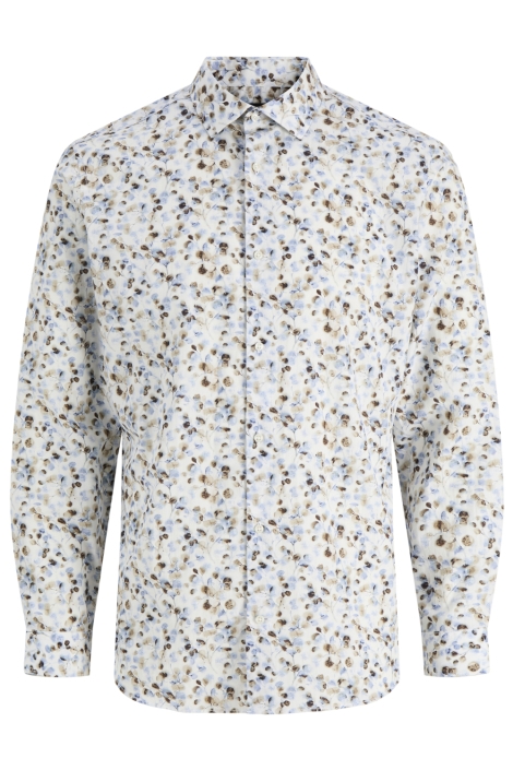 Jack & Jones witte heren overhemd | Vooraanzicht