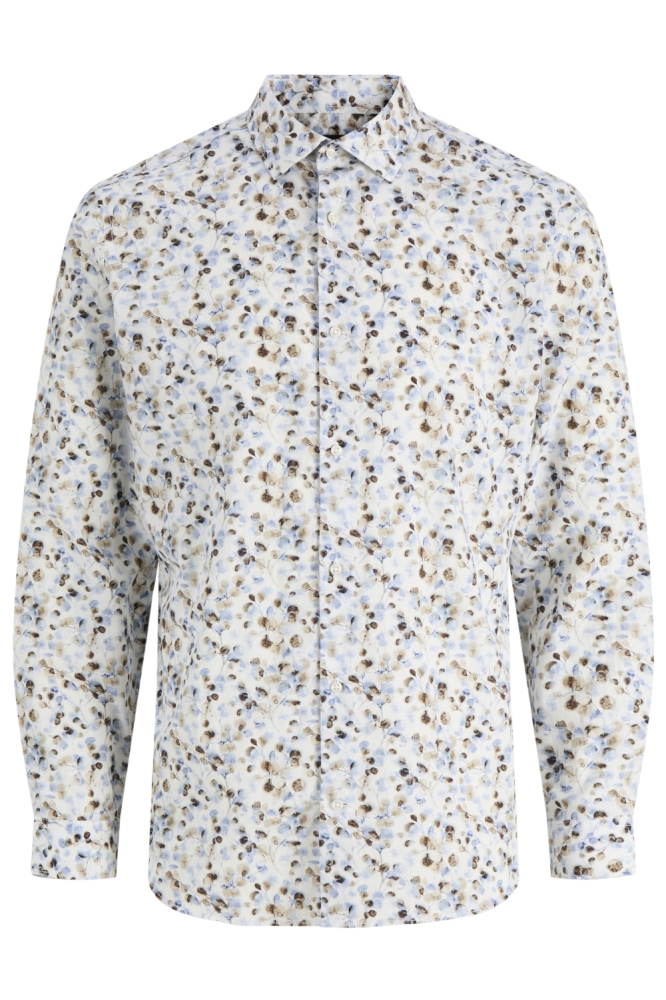 Jack & Jones witte heren overhemd | Vooraanzicht