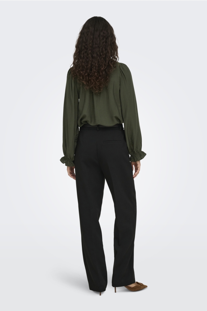 Jacqueline de Yong groene dames blouse | Model