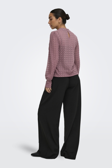 Jacqueline de Yong paarse dames top | Model