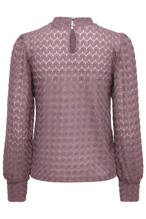Jacqueline de Yong paarse dames top | Achteraanzicht