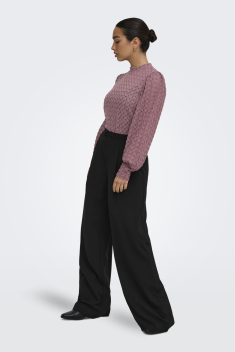 Jacqueline de Yong paarse dames top | Model