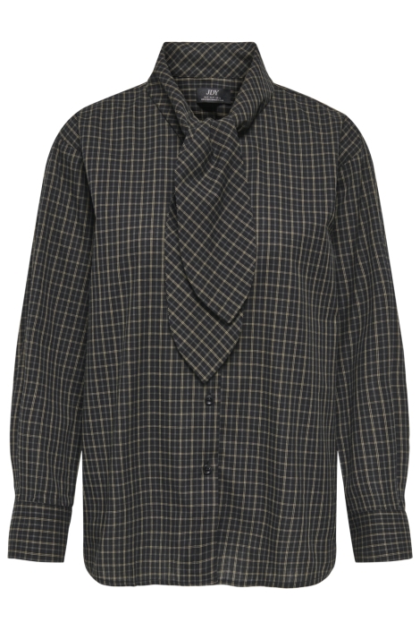 Jacqueline de Yong zwarte dames blouse | Vooraanzicht