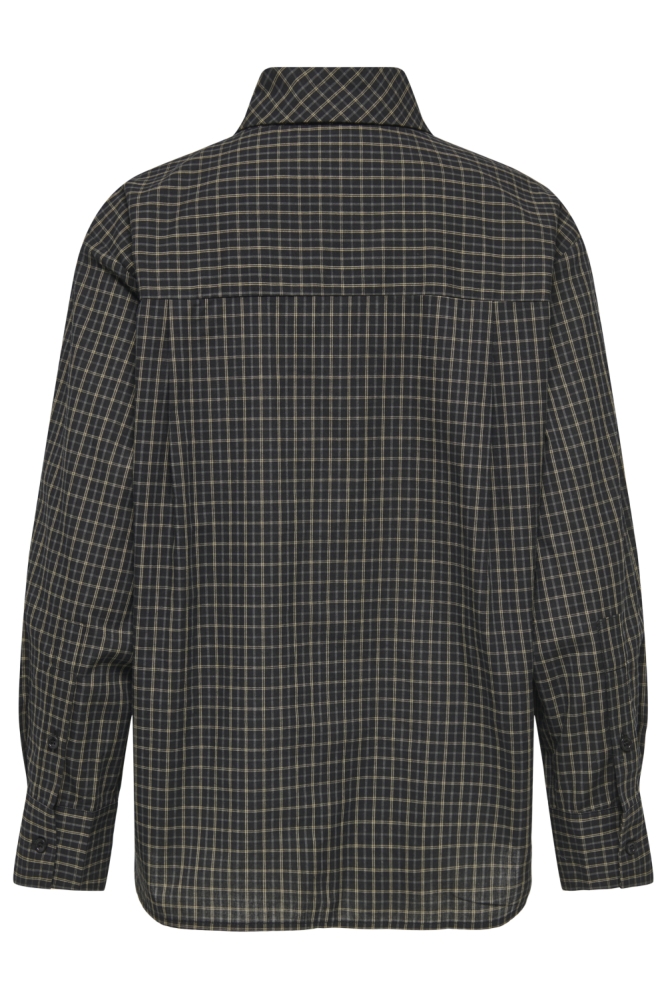 Jacqueline de Yong zwarte dames blouse | Achteraanzicht