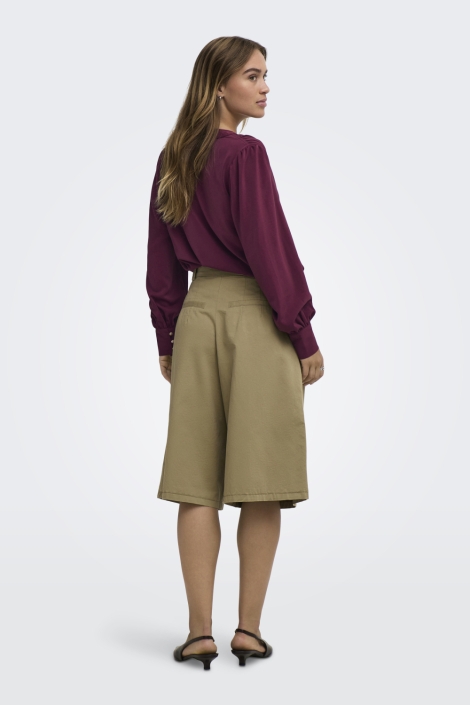 Jacqueline de Yong bordeaux dames blouse | Model