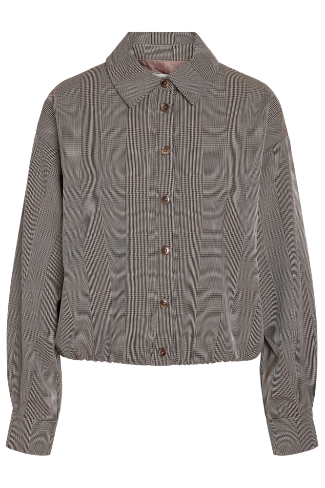 Noisy may bruine dames blouse | Vooraanzicht