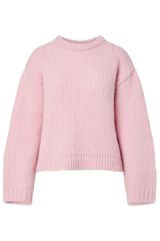 Pieces roze dames trui | Vooraanzicht