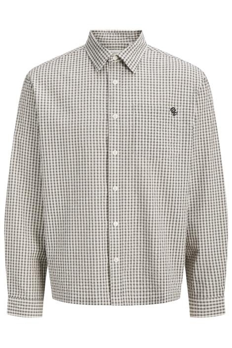 Jack & Jones witte heren overhemd | Vooraanzicht