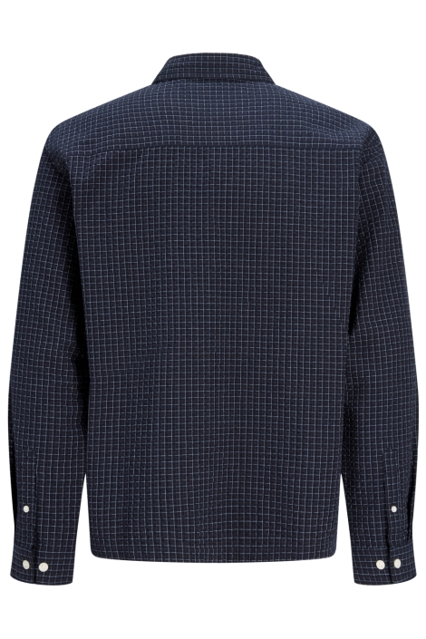 Jack & Jones blauwe heren overhemd | Vooraanzicht