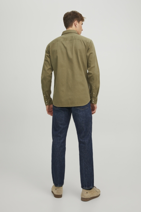 Jack & Jones groene heren blouse | Model
