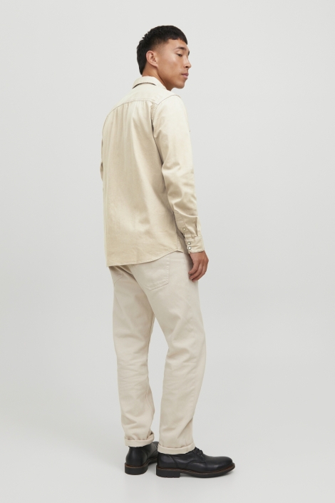 Jack & Jones beige heren blouse | Model