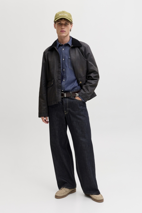 Jack & Jones blauwe heren blouse | Model