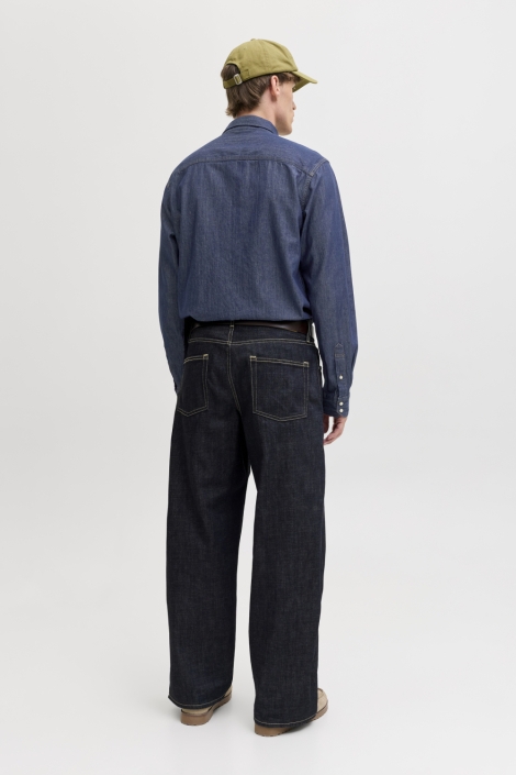 Jack & Jones blauwe heren blouse | Model