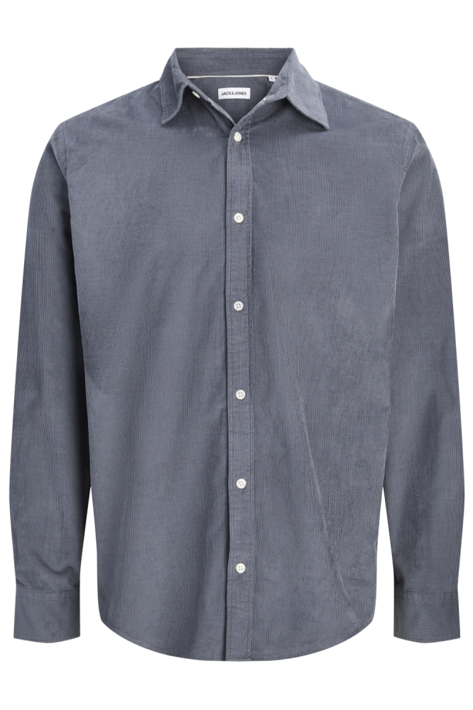 Jack & Jones grijze heren blouse | Vooraanzicht