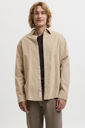 Jack & Jones Blouse JJEFIELD CORD SHIRT LS SN 12298525 Crockery