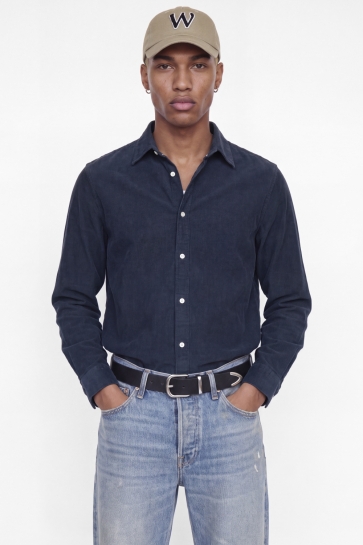 Jack & Jones Overhemd JJEFIELD CORD SHIRT LS SN 12298525 Navy Blazer