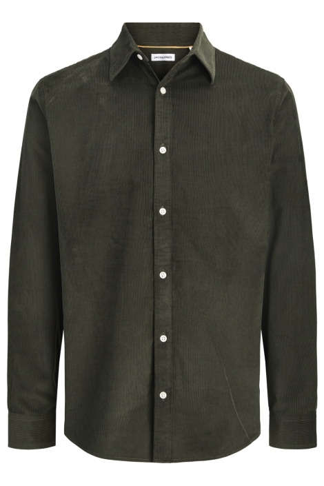 Jack & Jones groene heren blouse | Vooraanzicht