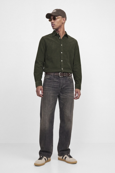 Jack & Jones groene heren overhemd | Model