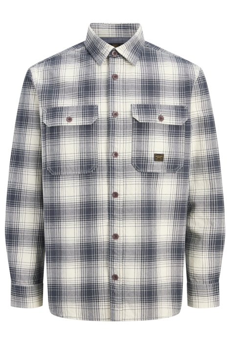 Jack & Jones blauwe heren overhemd | Vooraanzicht