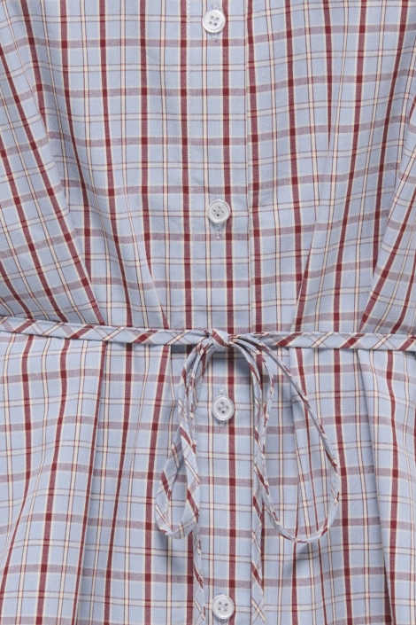 Only blauwe dames blouse | Kleurstaal