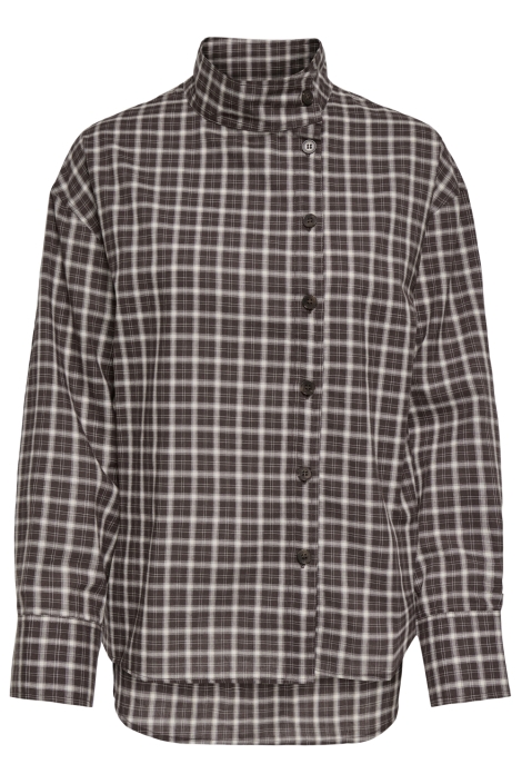 Only bruine dames blouse | Vooraanzicht
