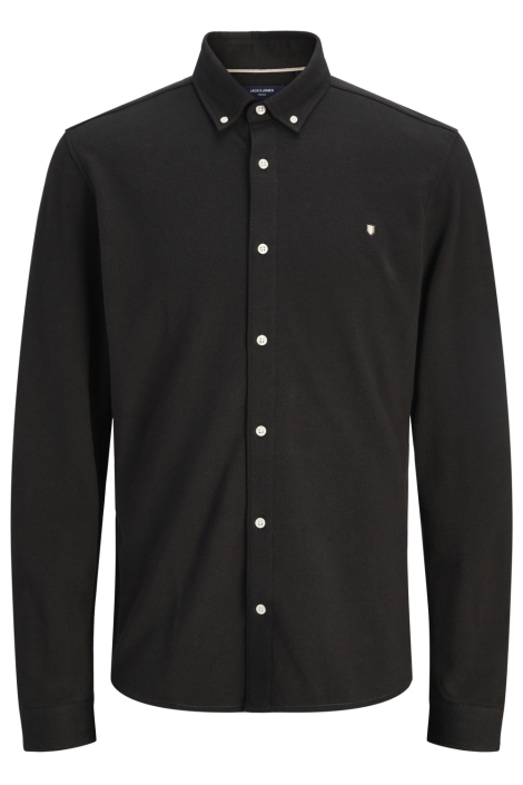 Jack & Jones bruine heren overhemd | Vooraanzicht