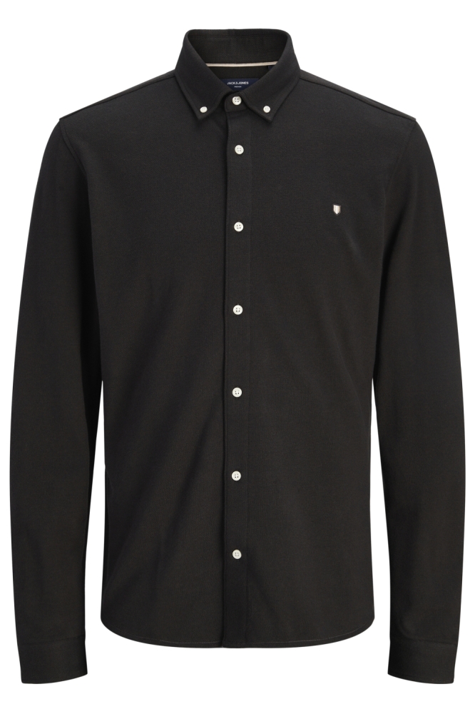 Jack & Jones bruine heren overhemd | Vooraanzicht