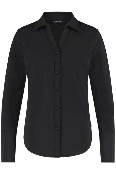 Lady Day zwarte dames blouse | Vooraanzicht