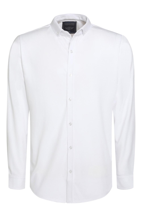 Gabbiano witte heren overhemd | Vooraanzicht
