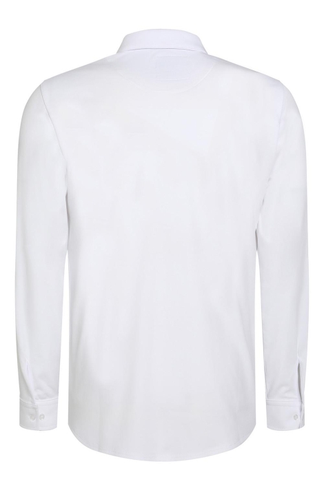 Gabbiano witte heren overhemd | Achteraanzicht