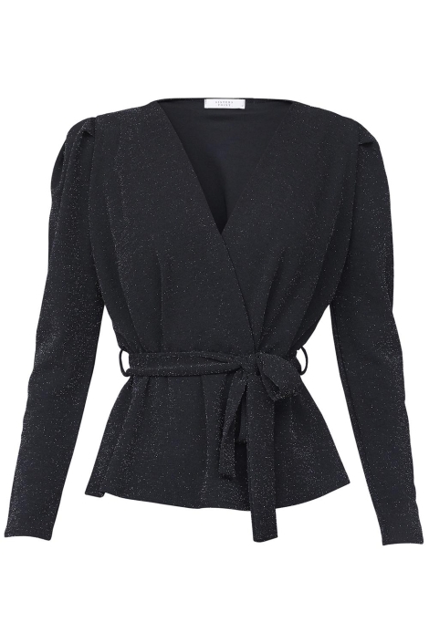 SisterS point zwarte dames t-shirt | Vooraanzicht