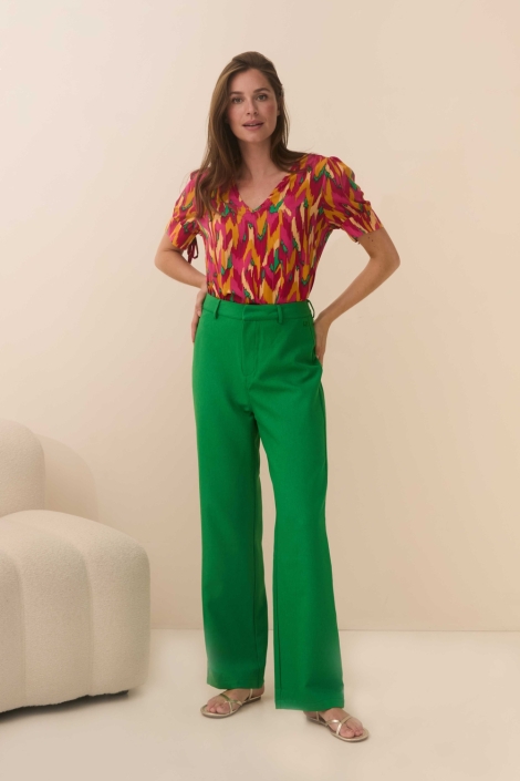 Lofty Manner roze dames blouse | Model