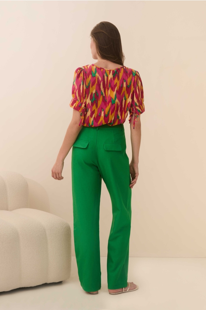 Lofty Manner roze dames blouse | Model