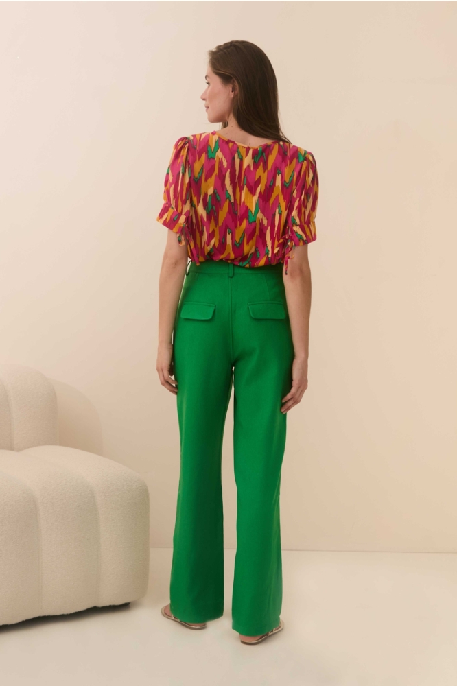 Lofty Manner roze dames blouse | Model