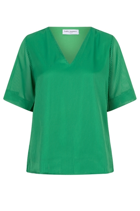 Lofty Manner groene dames t-shirt | Vooraanzicht