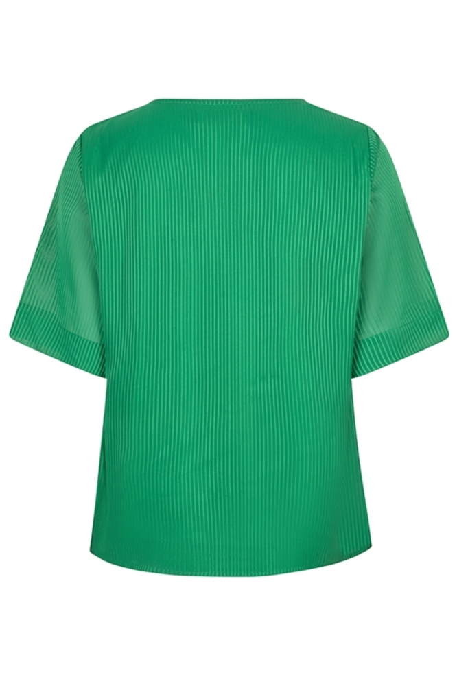 Lofty Manner groene dames t-shirt | Achteraanzicht
